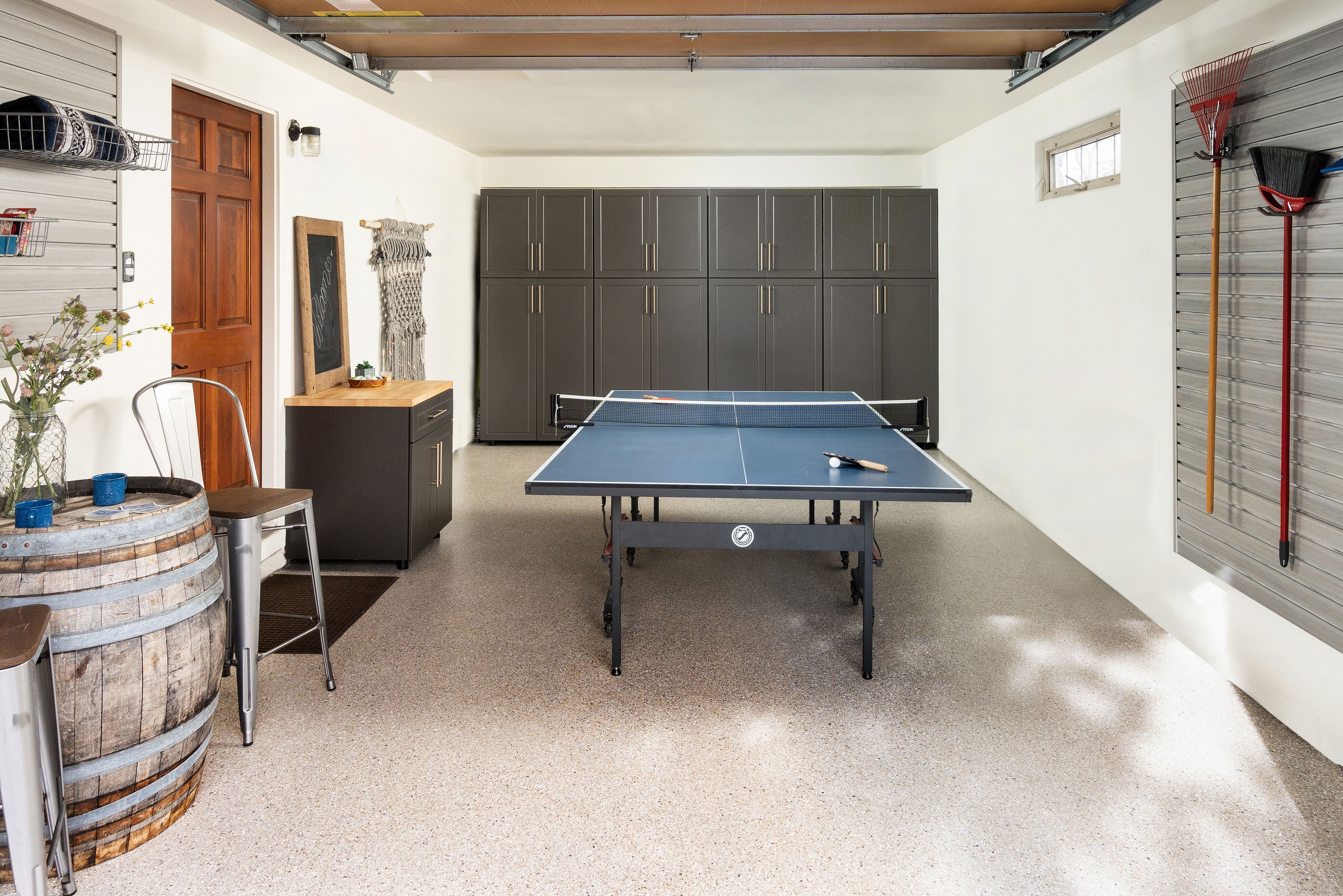 Blue Garage Complete Transformation